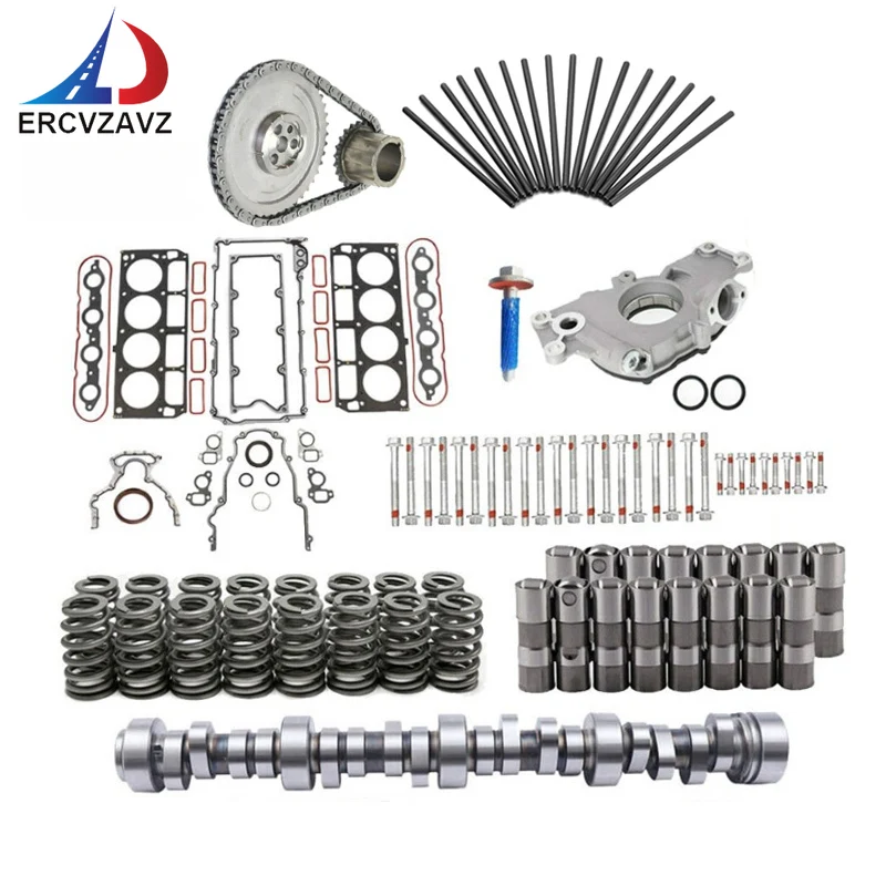 SLOPPY MECHANICKÁ ŠTUDENÁ 2 CAM ZDROJE Kit LS1 4.8 5.3 5.7 6.0 6.2 LS pre GM Chevy LS-Series Engine 1997-UP Roller LT1 305-350