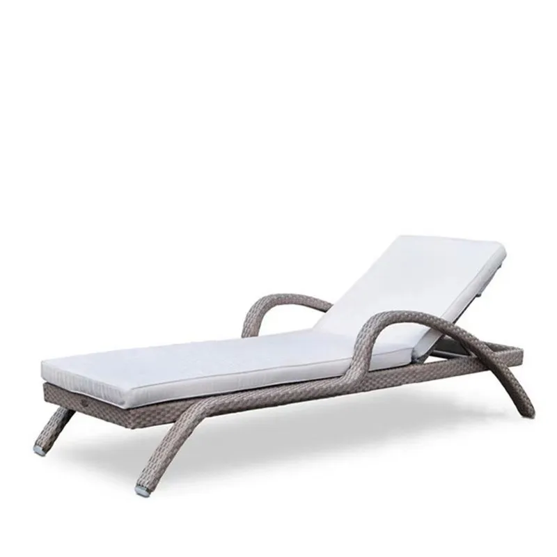 Slová hliníková plážová palubná stolička záhrada so slnečným lôžkom ležadla Lounge Plavecký bazén Outdoor Sun Lounger s kolesami