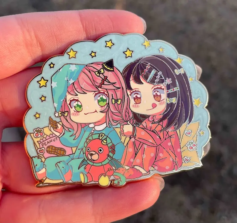 Slumle Party Smalt Pin