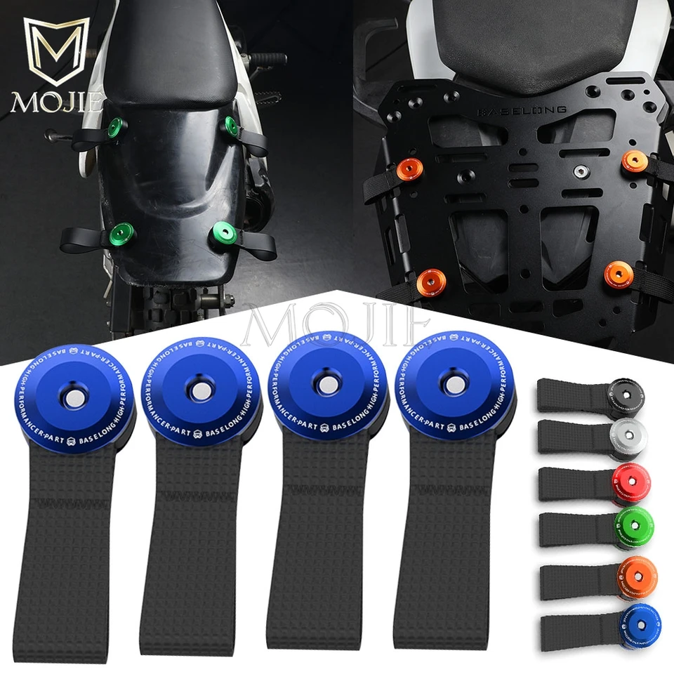 Slučky na regály Universal zadnej batožiny pre Yamaha MT01 MT03 MT07 MT09 MT10 MT15 MT25 MT125 MT-09 MT-10 SP MSLAZZ150 2004-2025 2024