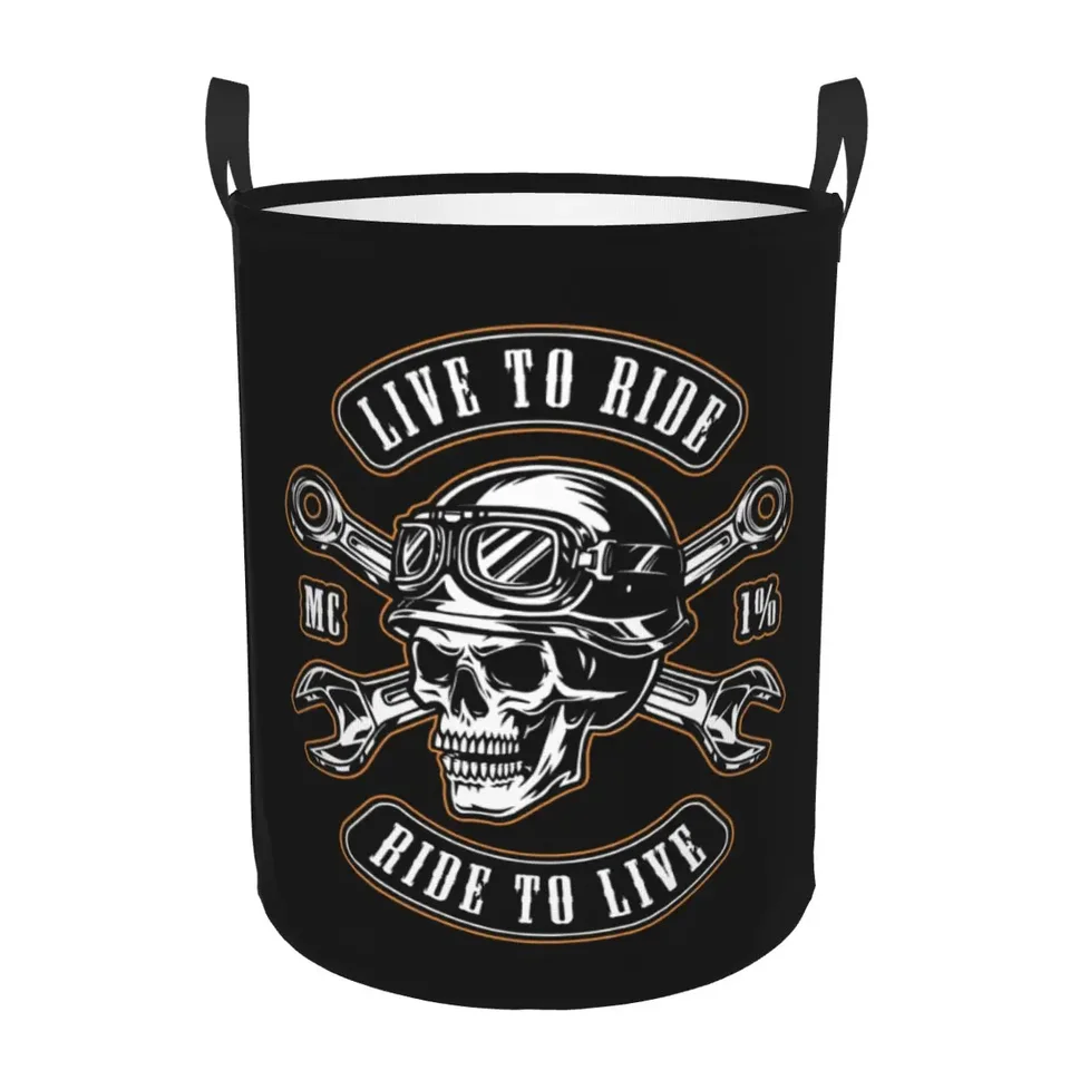Služba na opravu motocyklového košíka Rockabilly Rockilly Clocking Obliekanie Hračky Organizátor Storage Storage