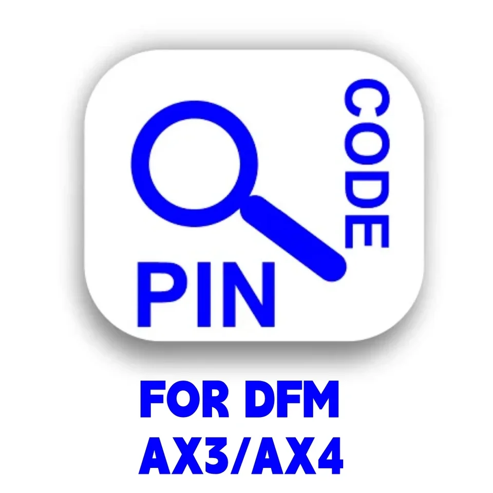Služba výpočtu kódu IMMO PIN pre DFM dongfeng AX3 AX4