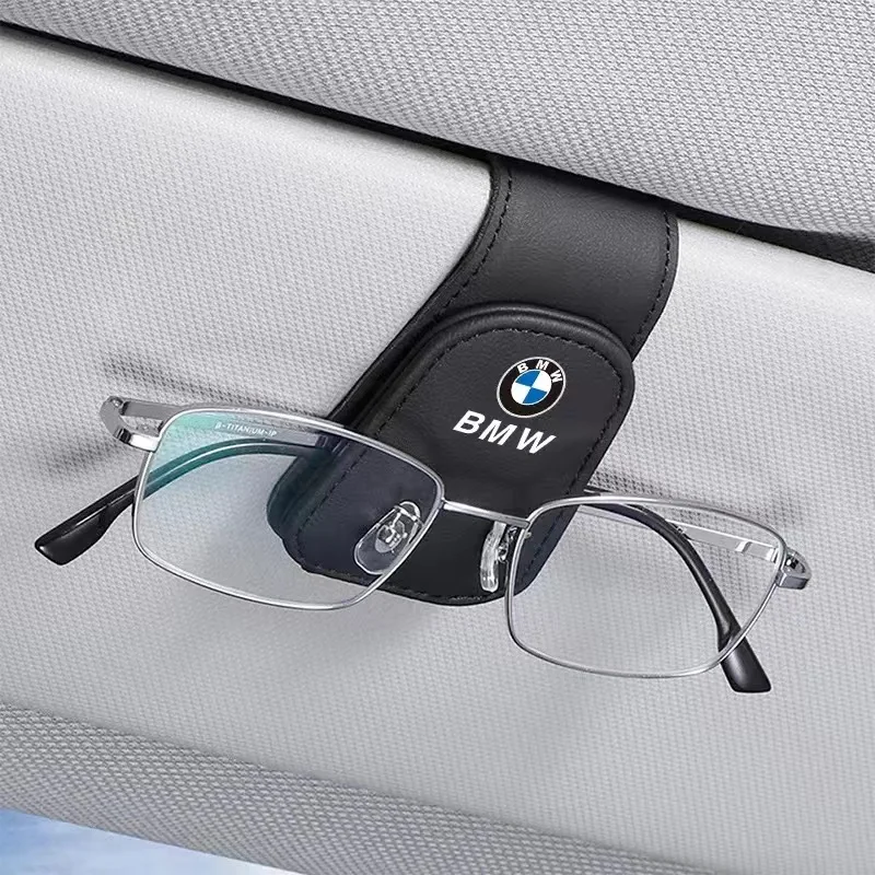 Služné okuliare na slnečné ovorné okuliare Sponky na okuliare na okuliare Klip slnečných okuliarov držiaka karty pre BMW X3 X5 X6 E30 E38 E39 E46 E60 E61 E90