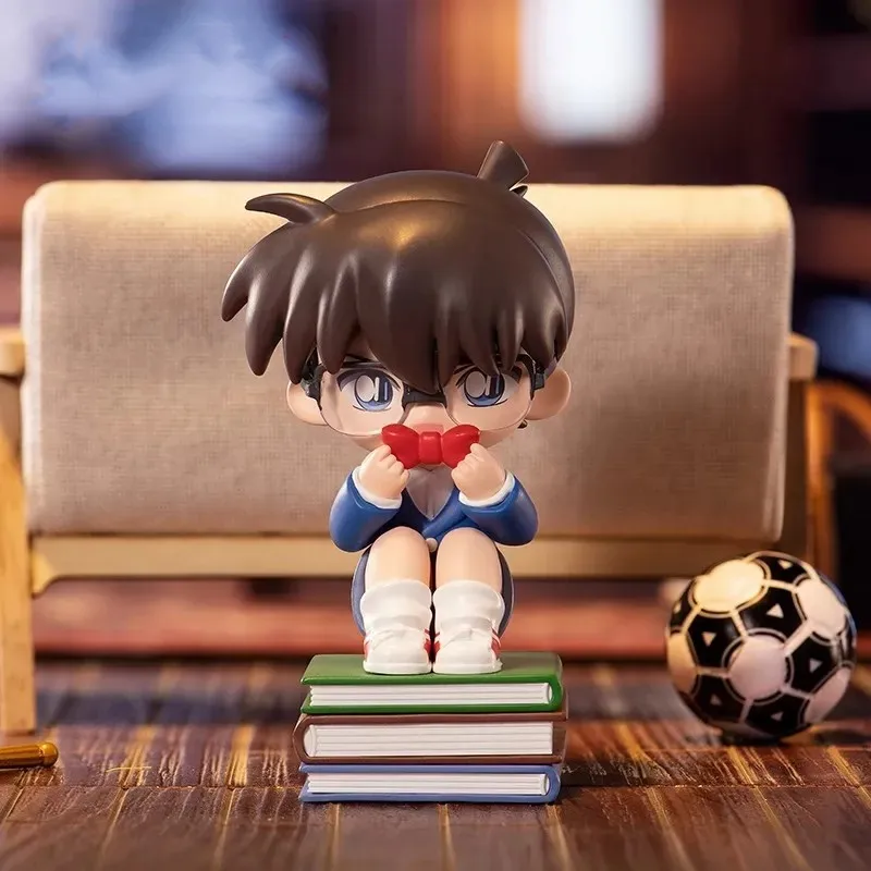 Slávny detektív Conan Classic Series Series Blind Box Hračky Kawaii Anime Action Figure Caixa Caja Mystery Box Doll Girls Darček