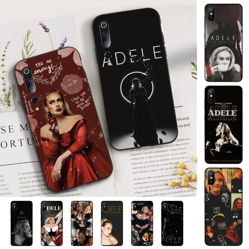 Slávny spevák A-Adele Telefónový puzdro pre Xiaomi Mi 5x 8 9 10 11 12 Lite Pro 10t POCOX3PRO POCOM3 Poznámka 10 PRO LITE