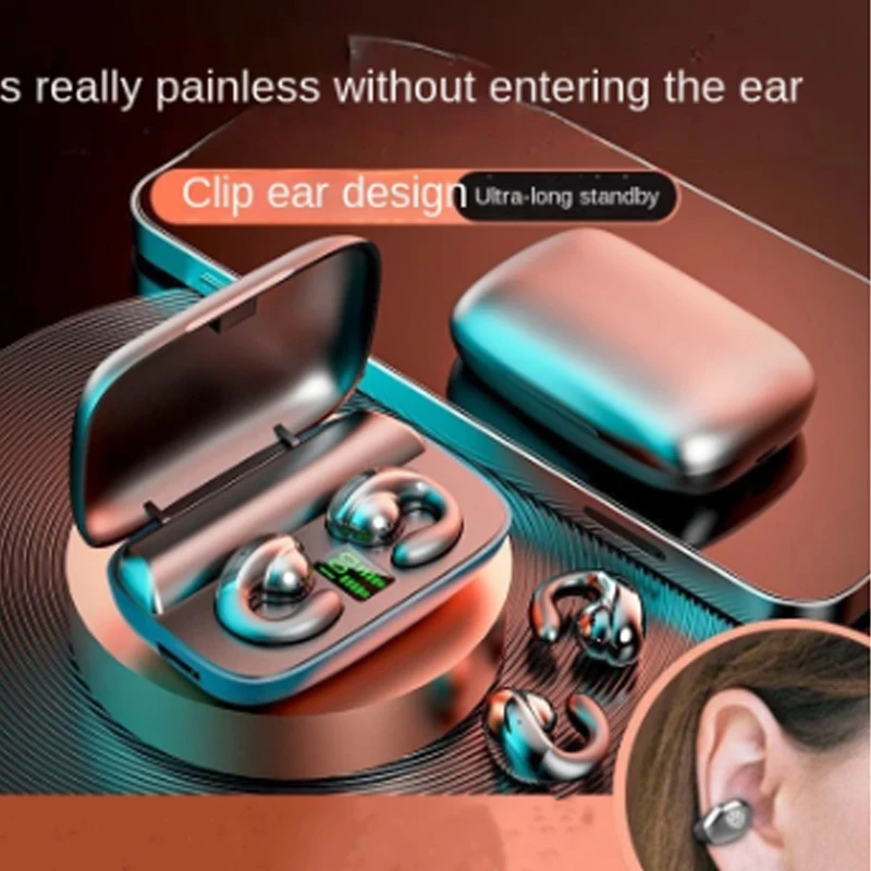 Slúchadlá vedenia kostí Bluetooth slúchadlá Športové ušné uši náušnice pre uši pre Oppo Reno 2f Oppo Reno2 Z Realme 9i Umidigi