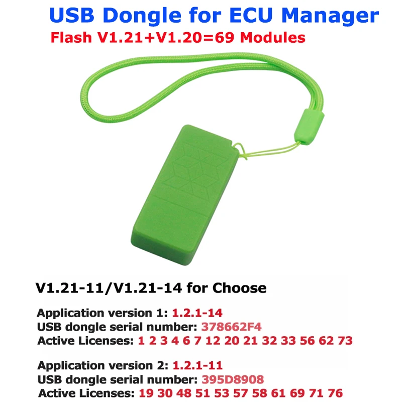 SM2 Pro USB Dongle V1.21 s 69 modulom Automatický program ECU Programátor PCMFLASH Dongle 1.20 67in1 pre PCMTOOL/PCMMASTER/MOŽE ZARIADENIE ECU