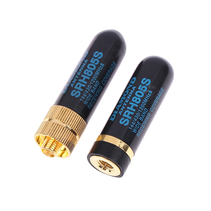 SMA-M/SMA-F Dual Band Anténa UHF+VHF SRH805S Walkie Talkie pre baofeng/yaesu
