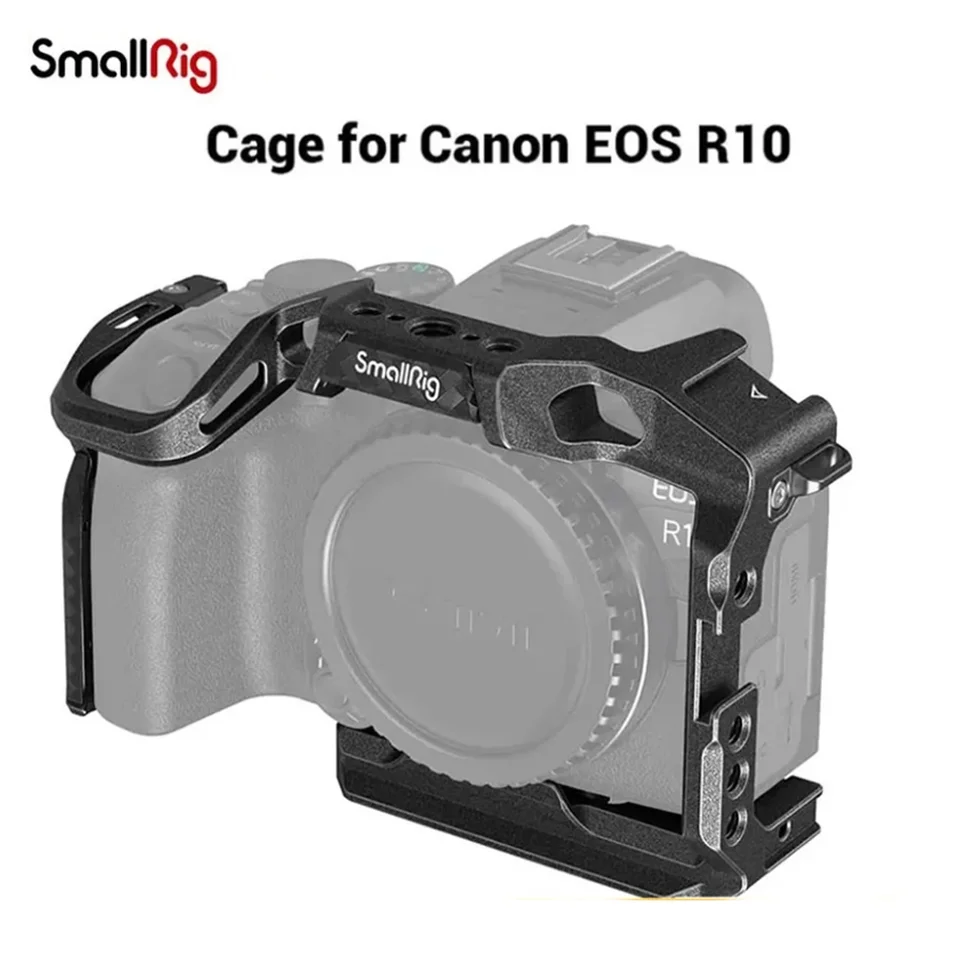 Smallrig Cage R7 R10 Black Mamba DSLR Camera Cage pre Canon EOS R7 Full Cage 4003 pre EOS R10 Cage 4004 Camera Rig pre Vedio