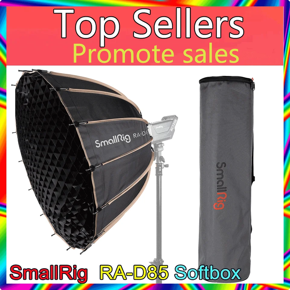 SMALRIG RA-D85 parabolický softbox 3586 na použitie s fotografickými svetlami