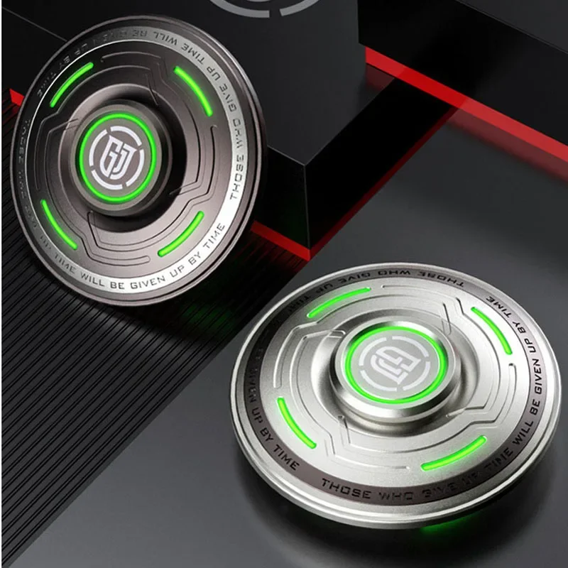 Smart Fidget Spinner Metal Desk Hračky Antistress pre dospelých Autistické deti prsty prsty Gyro Cool Stuff Gyroscope UFO