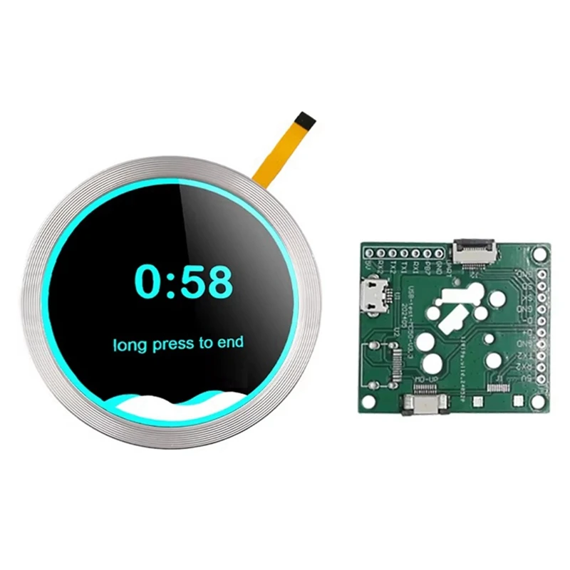 SMART HOME ESP32 S3 Vývojová doska WiFi Bluetooth 2,1 palca 480x480 Round Push gomb