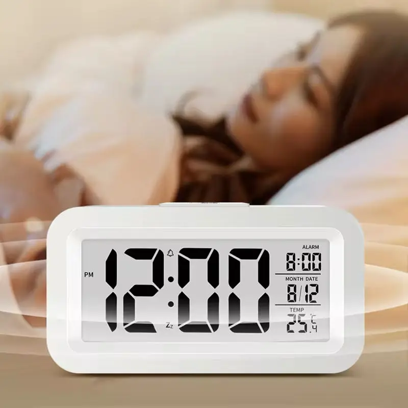 Smart LED digitálny budík podsvietenia Snoozy