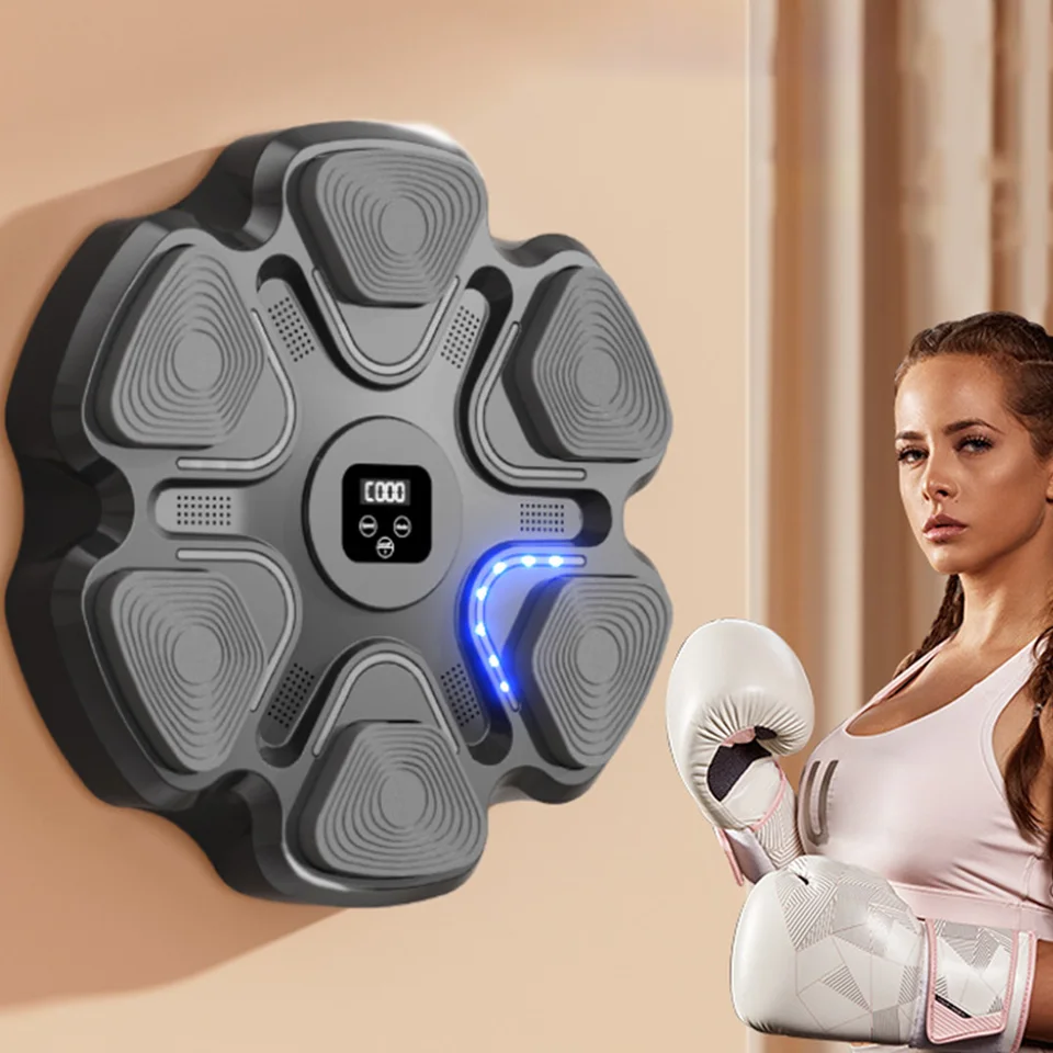 Smart Music Box Machine Machine Box Training Wall Target Dospelé deti Športové fitnes box trénera Domov Dierovanie zariadenia