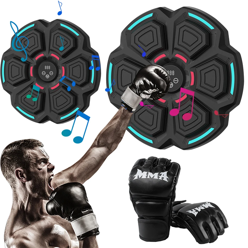 Smart Music Boxing Machine Bluetooth Boxing Target Home Workout Wall Mount stroj namontovaný inteligentný hudobný box Tréner