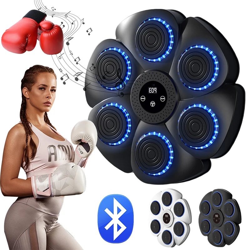 Smart Music Boxing Machine Bluetooth Wall Mounted Boxing Trainer Reakcia Cvičenie boxu Wall Cieľ pre mužov
