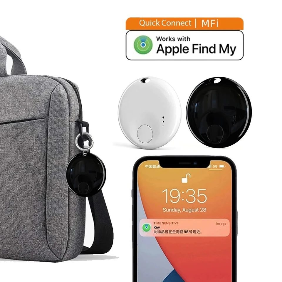 Smart Tag Air Tag ITAG GPS Tracker Globálna práca s Apple Nájdite moju aplikáciu Anti Lost Key Car Smart Bluetooth Tracker iOS System