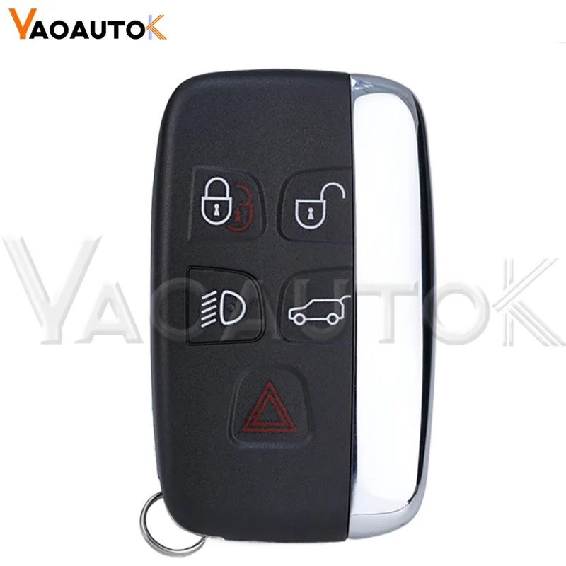 SMART vzdialené kľúče pre kľúče od diaľkového automobilu FOB pre Land Rover LR4 pre Range Rover Sport Evoque pre Jaguar XJ XJL XF 5 BUDONS