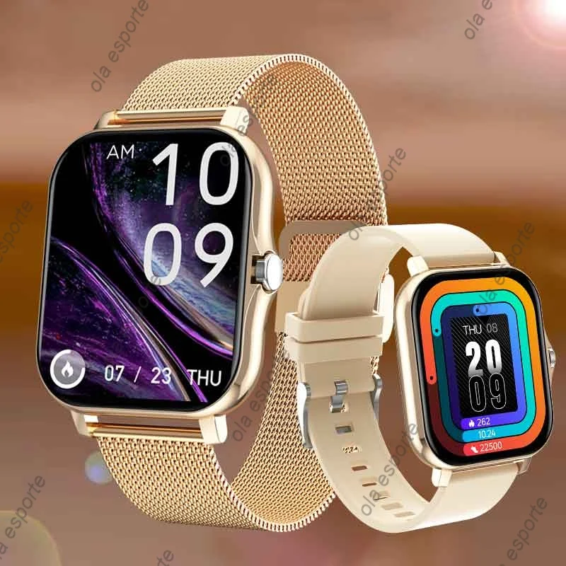 Smart Watch for Men Darček pre Xiaomi Full Touch Screen Sport Fitness Hodinky