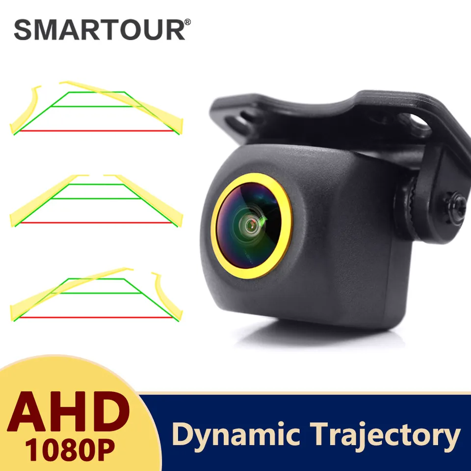Smartour AHD 1080p Inteligentná dynamická trajektória Skladby automobilu Zadný výhľad kamera Zlatá rybárska šošovka HD HD