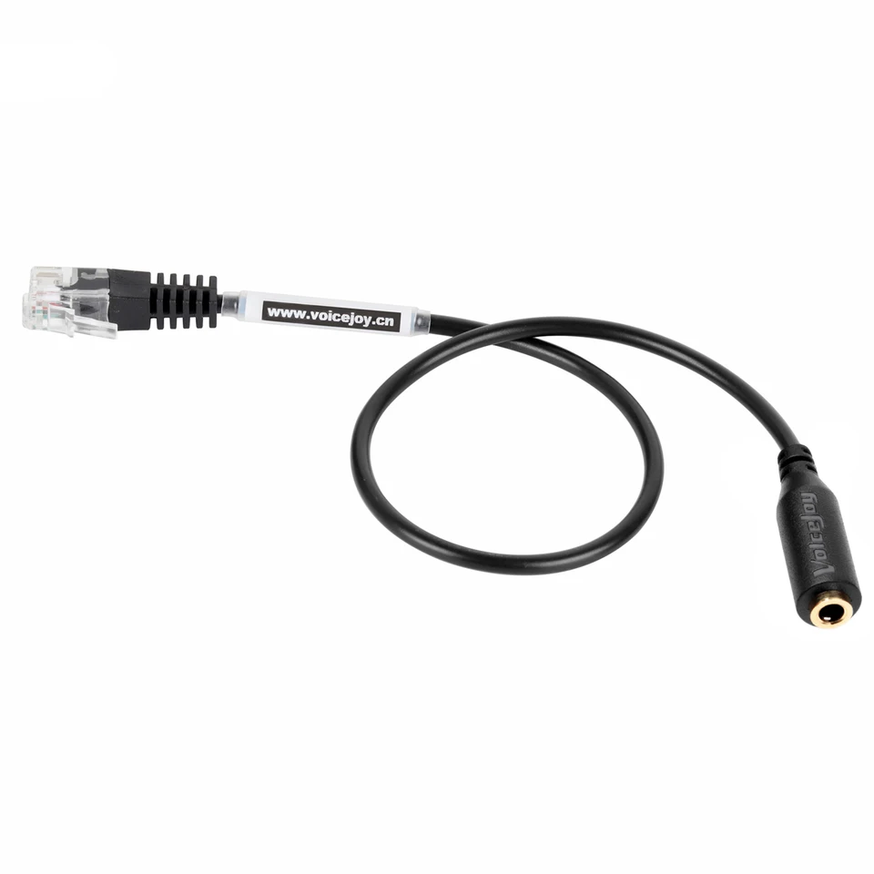 Smartphone 3,5 mm konektor do RJ9/RJ10 náhlavná súprava iPhone do Cisco Office Phone Adapter Cable Cable Mobile Phone do adaptéra RJ9/RJ11