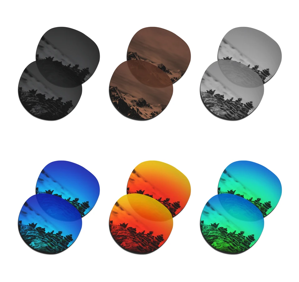 SmartVlt Polarizované náhradné šošovky kompatibilné s Rayban RB3447-53 Round Metal RB3447 53 mm slnečné okuliare - Viac možností