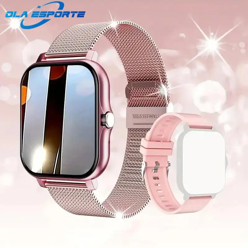 Smartwatch for Men Women Bluetooth volanie náramok športu Fitness inteligentné hodinky Darčeky digitálne inteligentné hodinky Ženy zápästia Men
