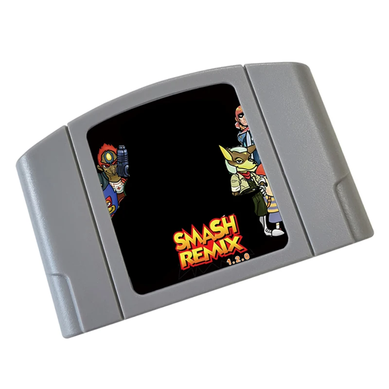 Smash_remix_1.2.0 64 Bit Bit Video Game Cabtridge USA Verzia pre hernú konzolu N64