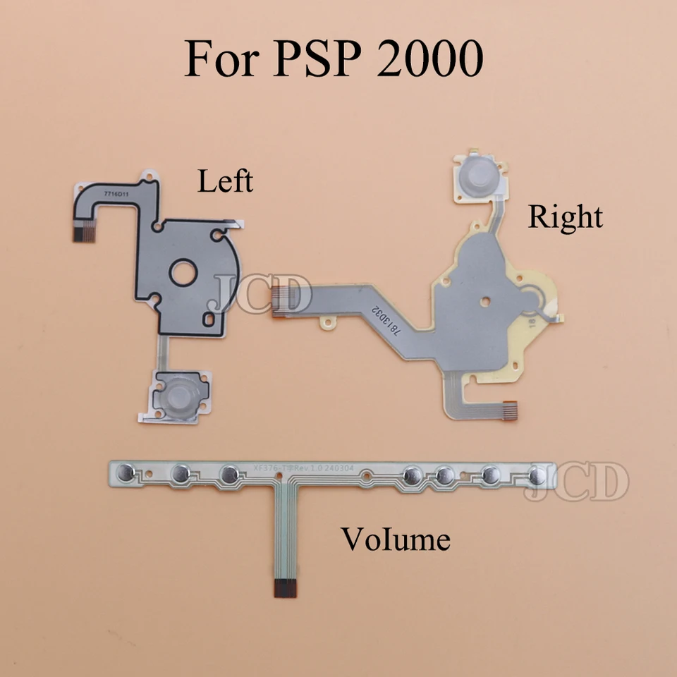 Smerové krížové tlačidlo ľavá hlasitosť Kľúčom pravá klávesnica Ribbon drôt pre Sony PSP2000 PSP 2000 2001 2004 2008 Flex kábel