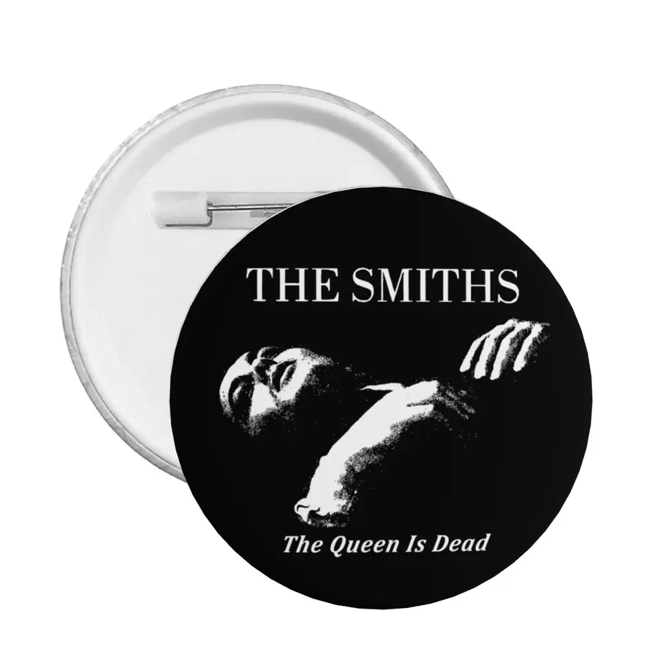 Smiths Queen je mŕtve kolíky odznaky klobúky pinback gombíky brošov priateľ darček