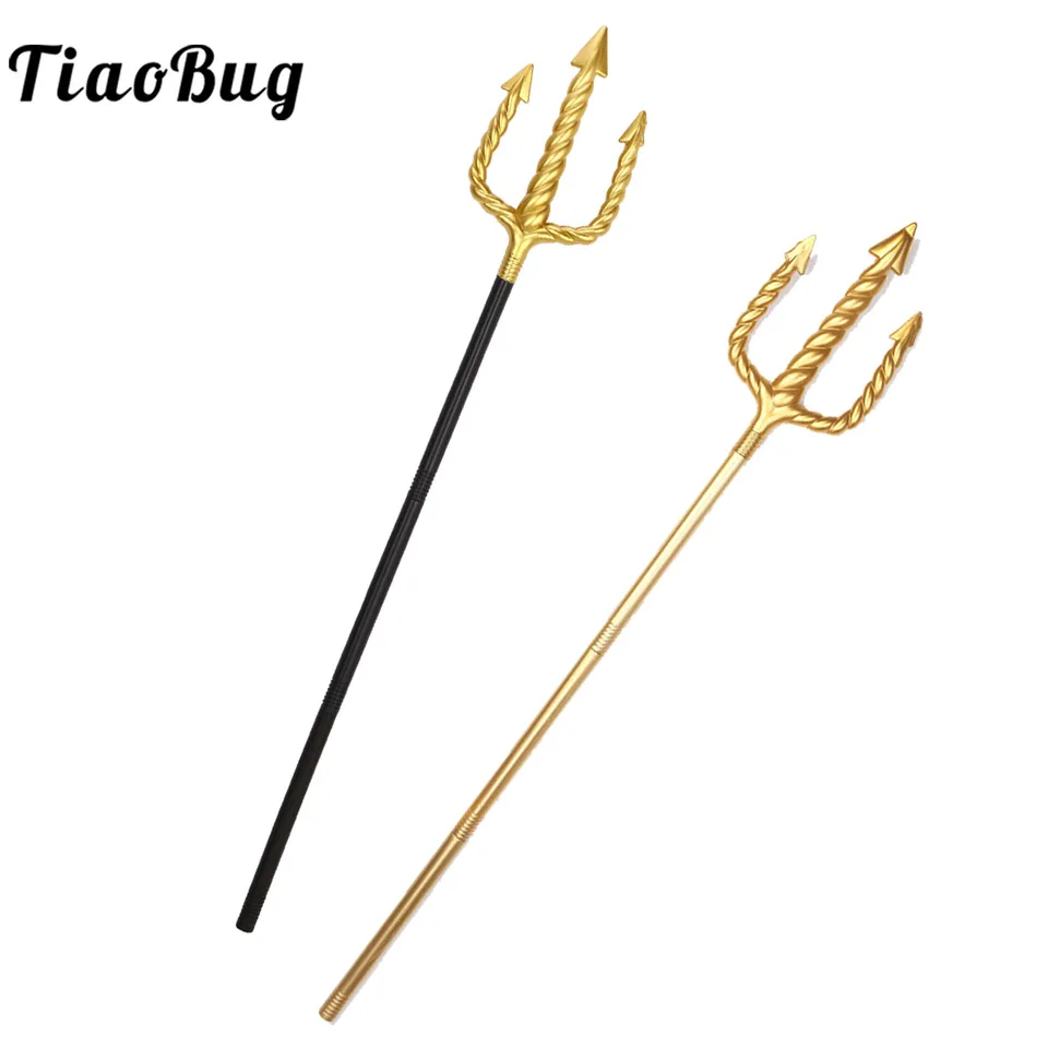 Smrť Trident kostýmové doplnky Halloween Plast diabol Pitchfork čarodejnica Demon prop thith vidlice maskkerády rekvizity pre dospelých deti