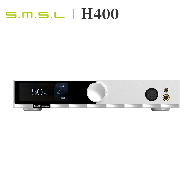 SMSL H400 HI-RES Zosilňovač slúchadiel 16Ω/15W*2 32Ω/7,5 W*2 ZARADENIE ZARIADENIA RCA XLR Balanced vstupné predpredajné hi-end s diaľkovým ovládaním s diaľkovým ovládaním