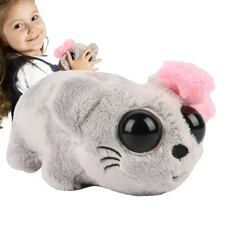 Smutný škrečok Meme Hudobná plyšová hračka Zábavná znejúca škrečok Hračka Kawaii Dolls pre deti narodeniny Valentín Darček