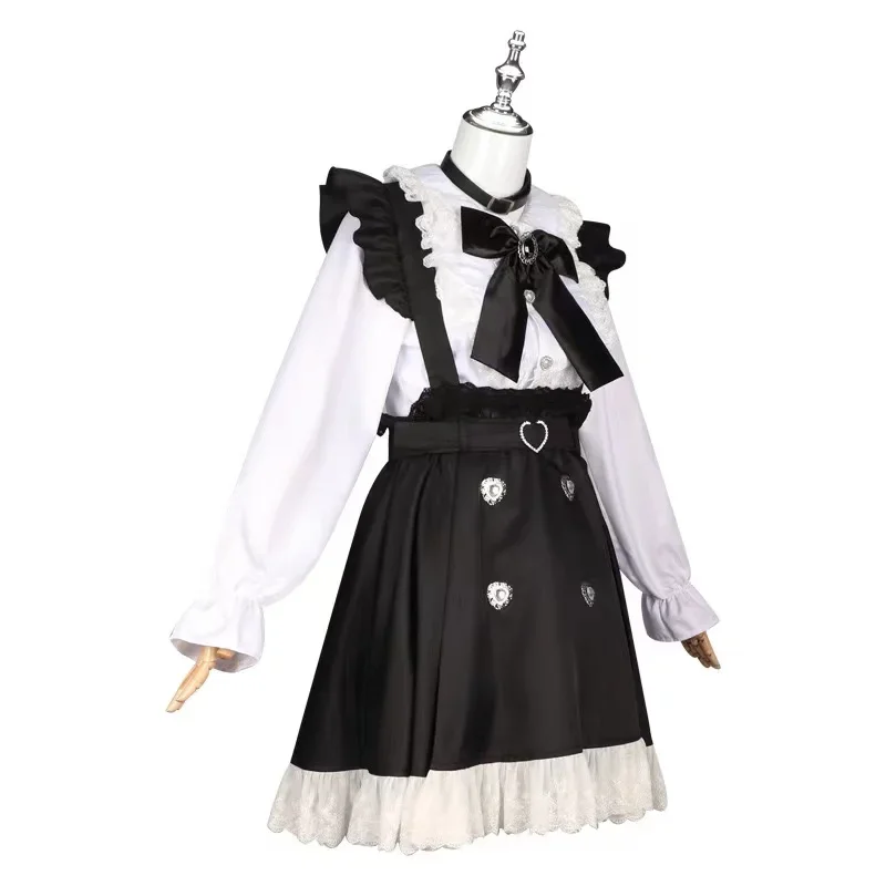 SN55Halloween cosplay sexy miku cosplay čipkované šaty sada, parochňa, kotvené dievča@54we