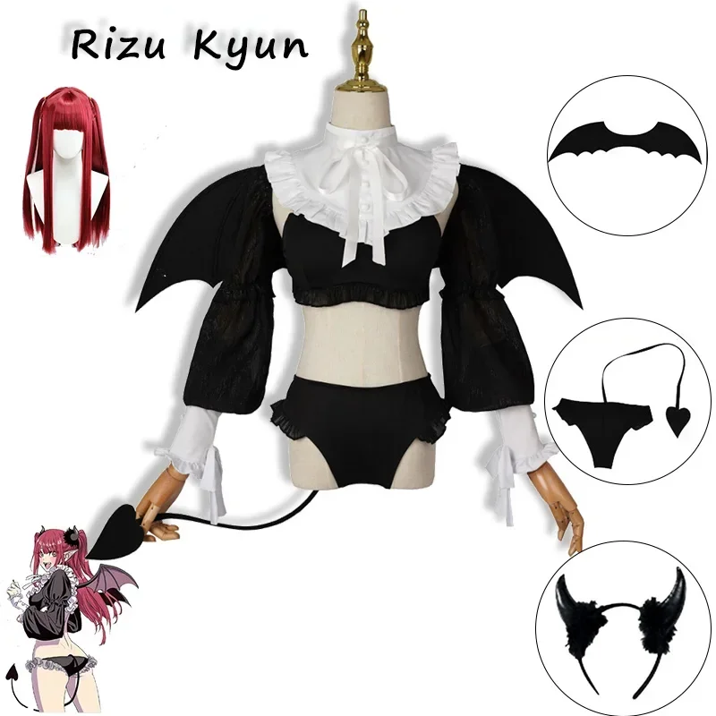 SN66 RIZU KYUN Kitagawa Marin Cosplay My Dress Up Instagram Cosplay Bikini Kuroe Šizuku parochň