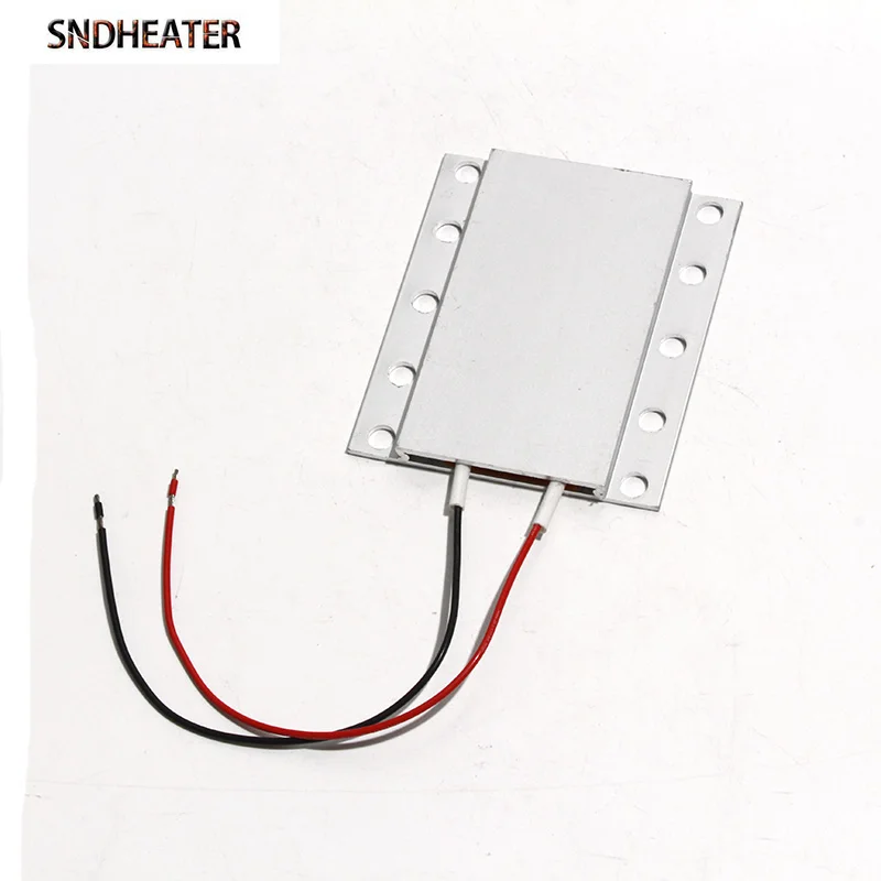 SNDHeater 2ks PTC Elektrický ohrievací doska 73x63x7mm 220V Hliníkový vzduchový elektrický ohrievač konštantná teplota 70 ° C až 270 ° C