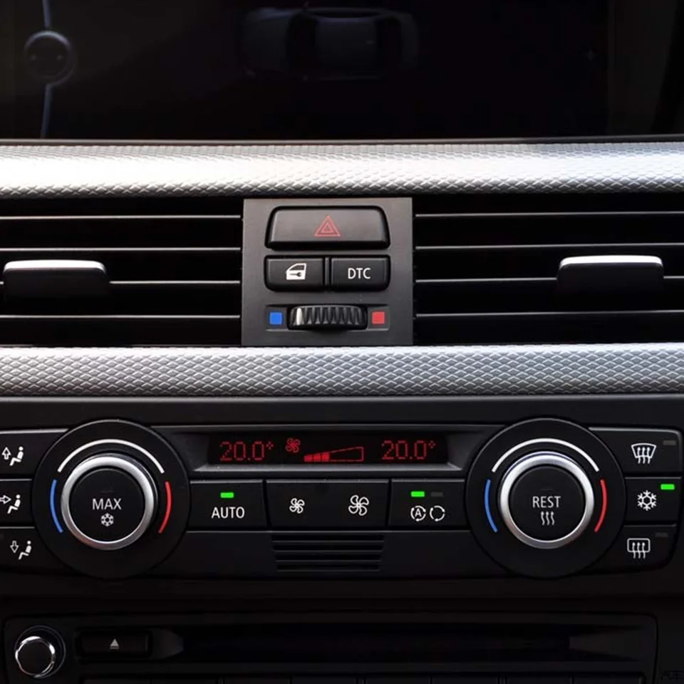 Snehová vločka klimatizácia klimatizácie ventilátora prepínač auta Ohrievača klimatického klimatizácie klimatizácie pre BMW 1 3 séria E90 E87
