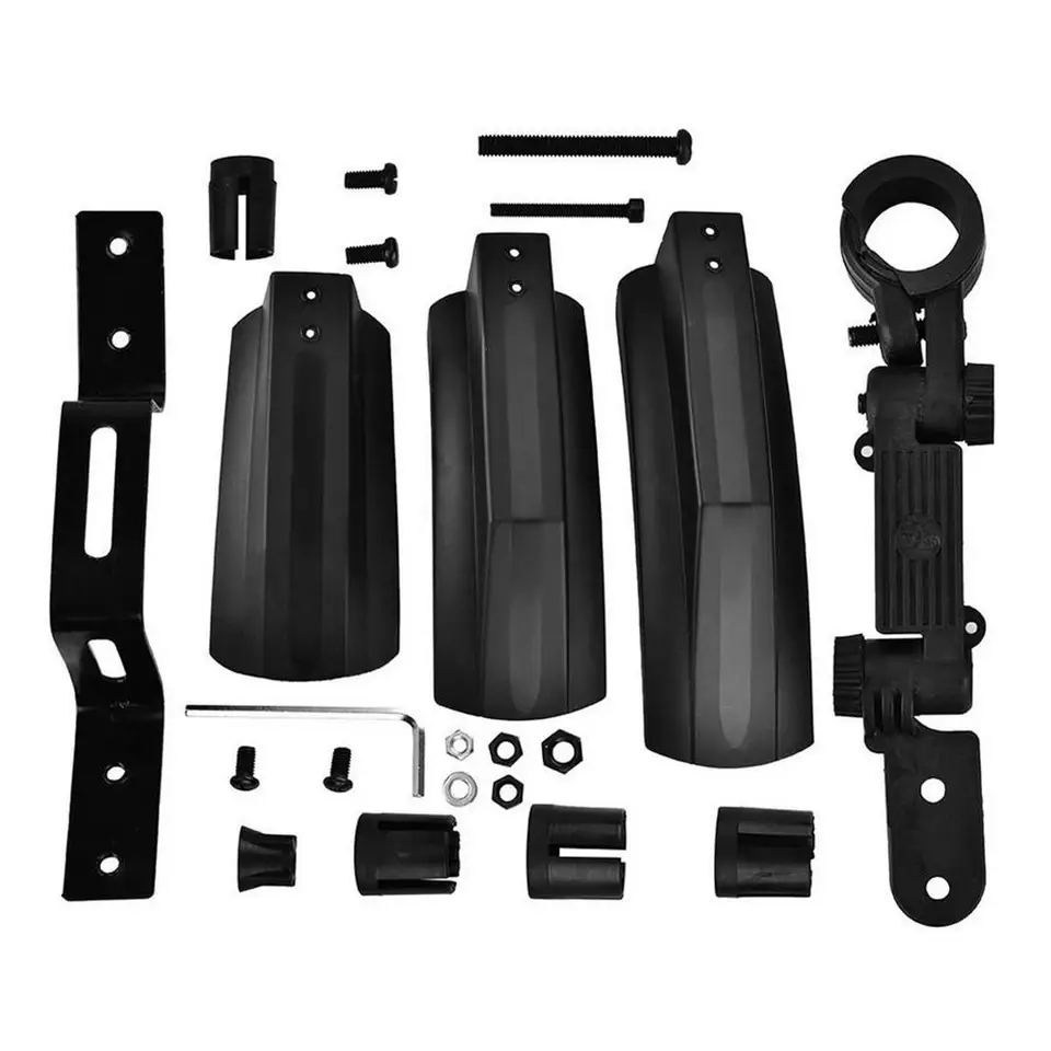 Snehové bicykle Mudguard Fender Fender 2ks predné zadné bahenné bahno pre 20 palcov 26 palcov Fatbike MTB bicykle cyklistické bicykle
