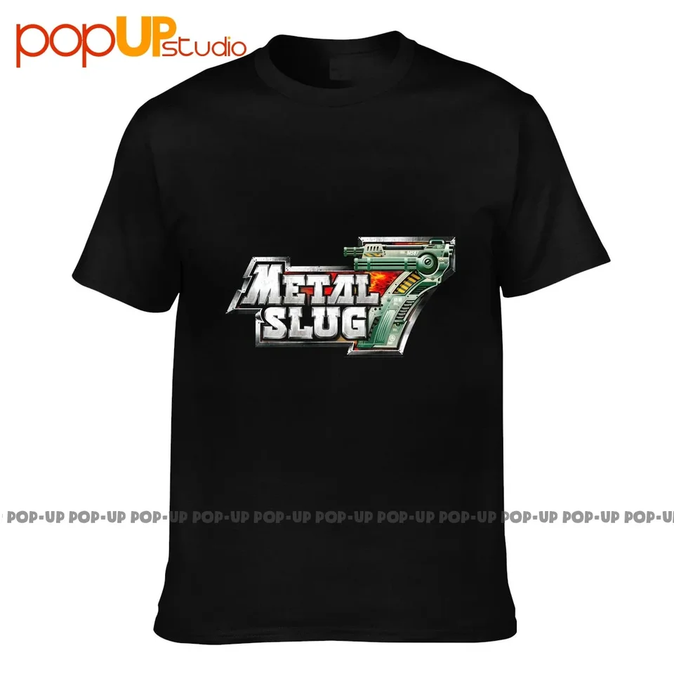 SNK Playmore Metal Slug 7 TM Neo Geo Promo Oop Tričko Tee tričko Cool príležitostné noviny Streetwear