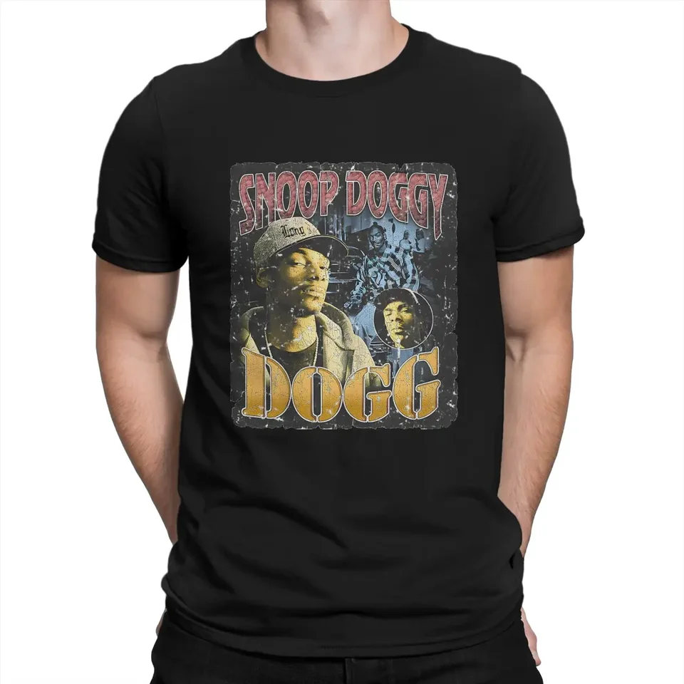 SNOOP Dog Pánske tričko s nálepkou módne tričko harajuku streetwear bedr