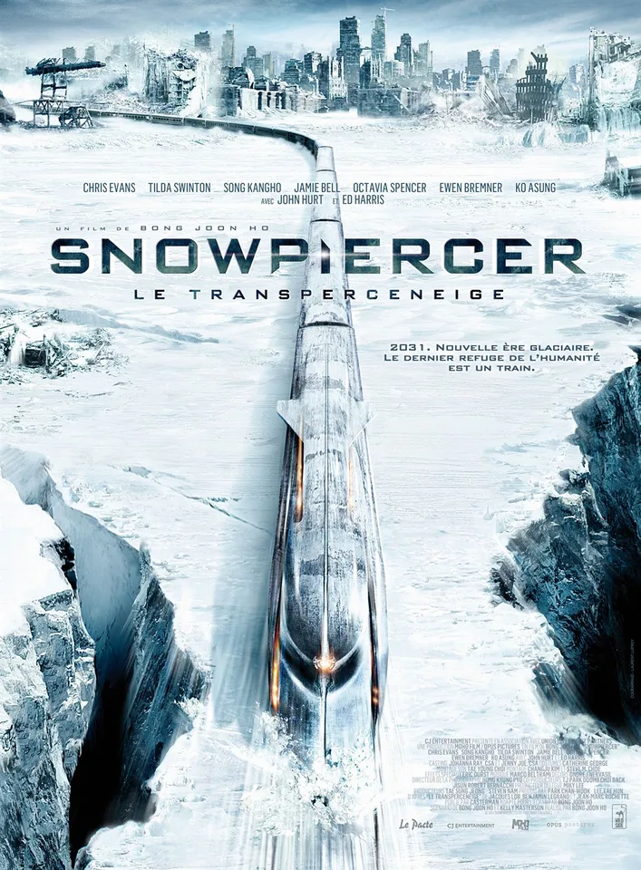 Snowpiercer 2013 Film hodvábny plagát Dekoratívna maľba