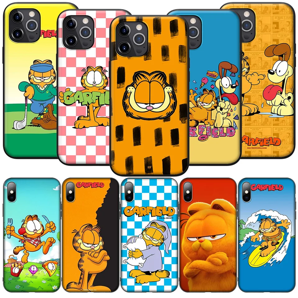 SO75 G-Garfields-Cute Cover Pase Pase pre Realme C3 C2 3 3i 5i 5 6S 6 7 8 8i 9i Pro