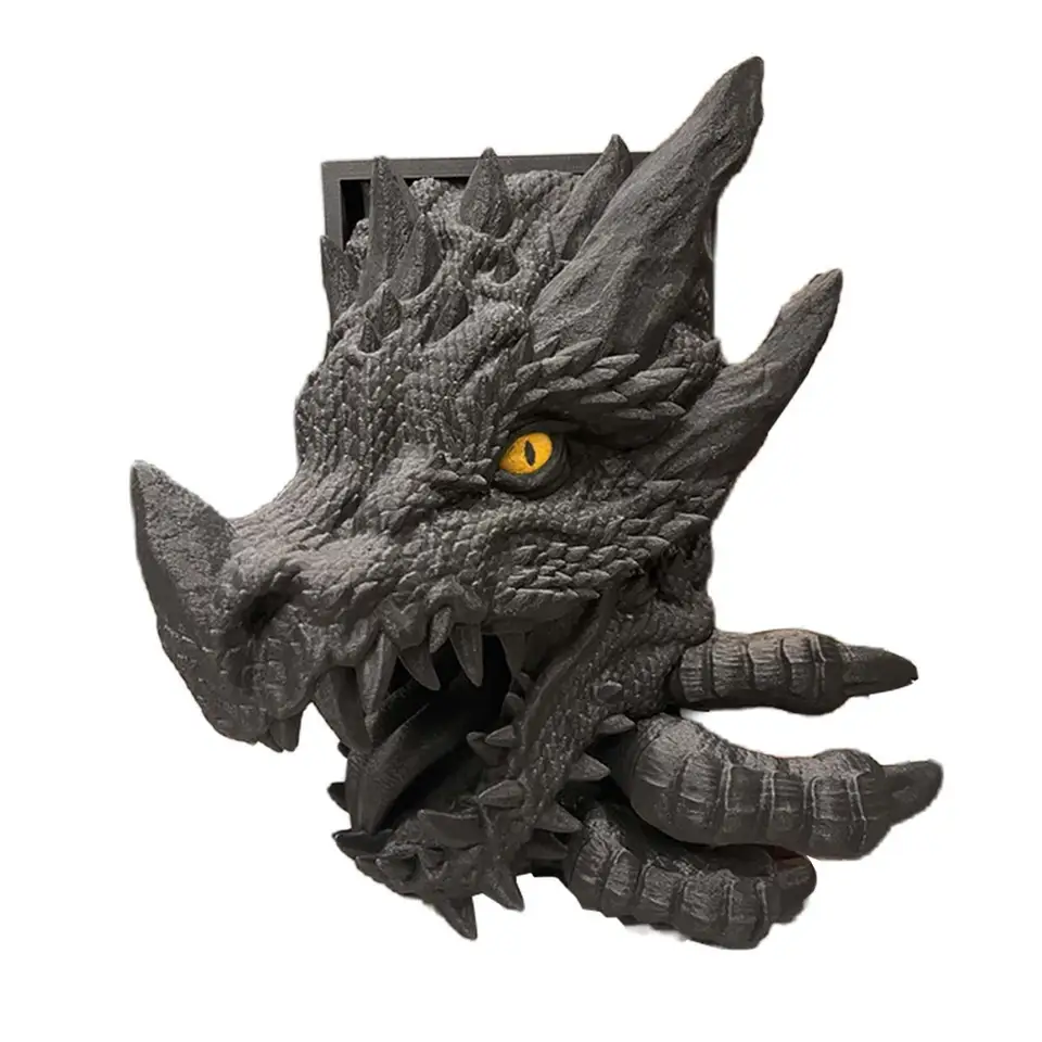 Socha Dragon Sochy Sculpture Bookend Collectible Creative Resin Book Support Desktop