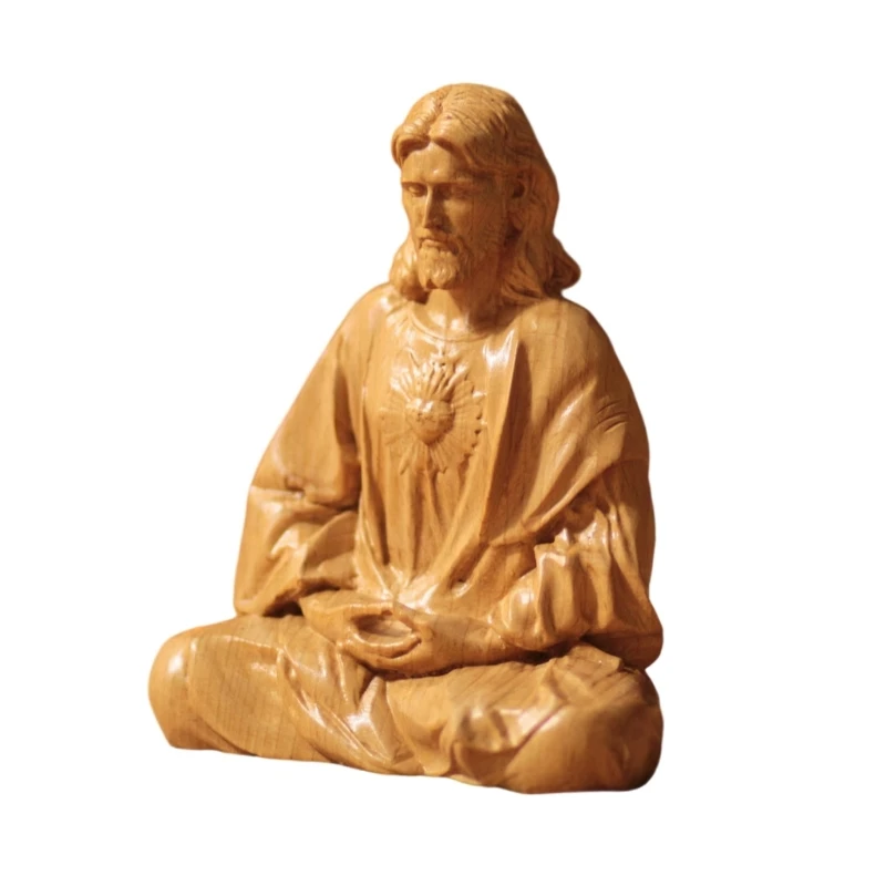 Socha Resin Jesuss Kristus pre verných veriacich domov alebo cirkevná ozdoba Ruka