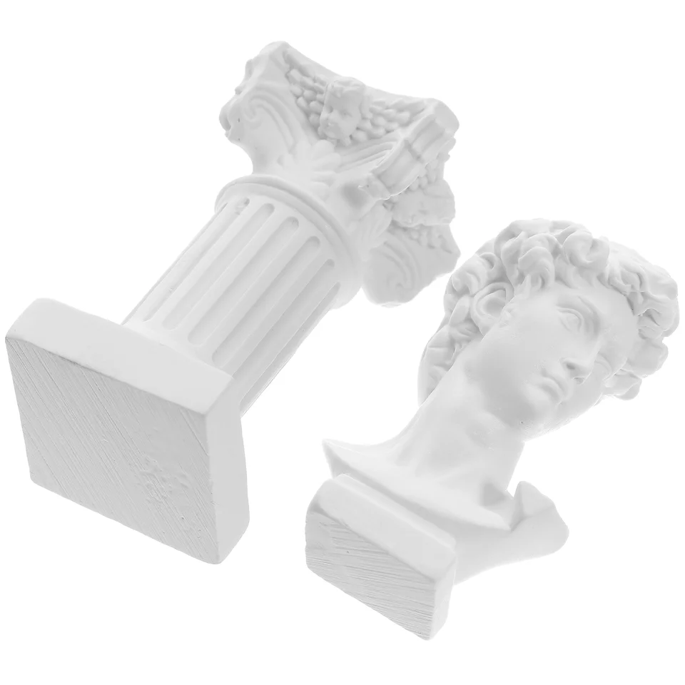 Sochy ozdoby dekorácia grécky dekoratívny stĺpec živici David Crafts Socha hodnota muž figurín