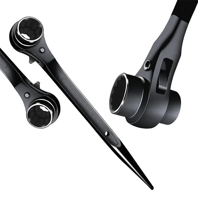 Socket Wrench Funnytek Spanner Ratchet Podger Spanner Scaffold Tool Wrench Set Tools Set podger spanner oceľový výstavba Ratchet