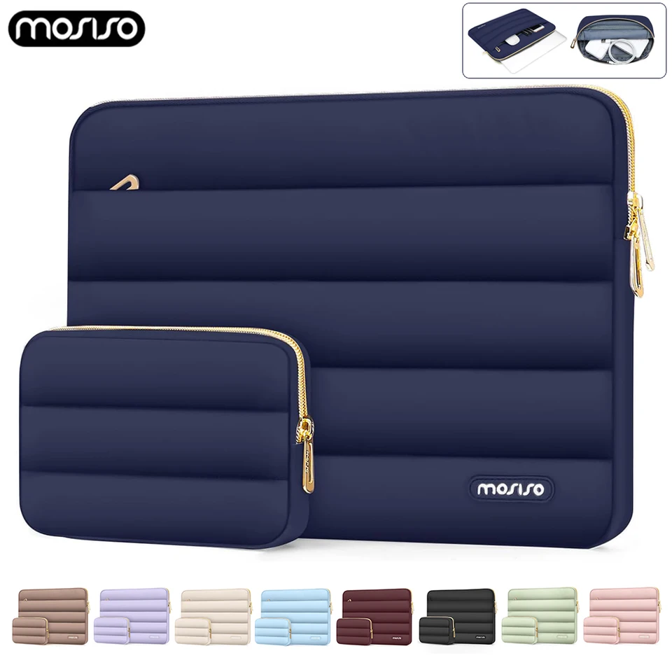 Soft -laptop rukáv Polkovaný kryt PC pre MacBook Air Pro sietnicu 13 14 15 16 palcový notebook počítačový puzdro pre HP Dell Lenovo Acer