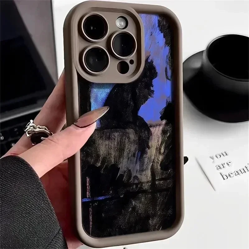 Soft mäkké puzdro Dark Cat pre Samsung Galaxy S23 S22 S24 Plus S22ultra S20 Lite Fe A14 A23 A32 A33 A51 A53 A54 5G S23 Ultra Cover