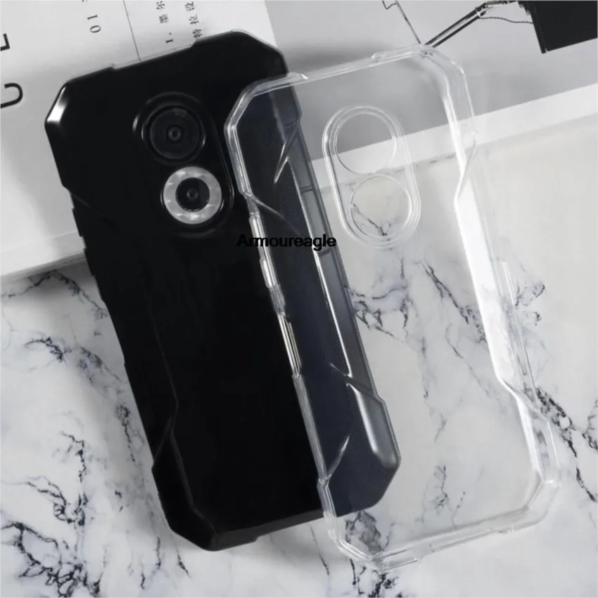 Soft strážca puzdra TPU zapnuté pre doogee S51 Pro S51Pro Silikónový puzdro zadný kryt pre Doogee S51 Pro Case CAPA MOBILNÝ PHELL SHELTHIERT