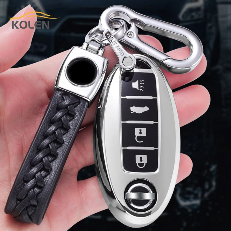 Soft TPU CAR CAPE KRYT PRÍSLUSOVÝCH KRYTOV PASEL FOB pre NISSAN QASHQAI X-TRAIL T31 T32 JUKE J10 J11 Kicks Poznámka pre Infiniti Accessories